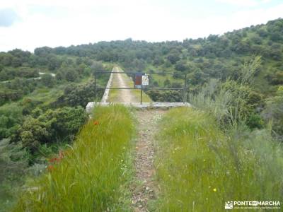 Ermita de Navalazarza y Dehesa de Moncalvillo;la cascada del purgatorio senderismo viajes carnaval h